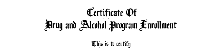Certificate Top